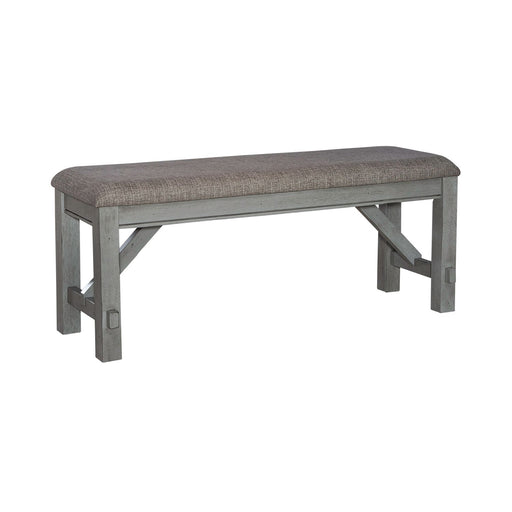 Newport Dining Bench in Smokey Grey - homePLUS (Binghamton, NY)