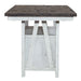 Farmhouse Gathering Table in White/Oak - homePLUS (Binghamton, NY)