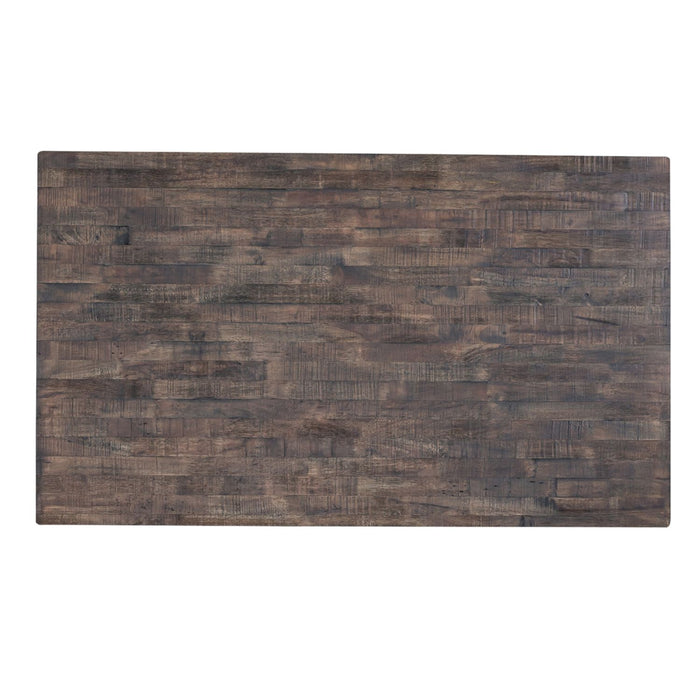Farmhouse Gathering Table in White/Oak - homePLUS (Binghamton, NY)