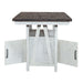 Farmhouse Gathering Table in White/Oak - homePLUS (Binghamton, NY)