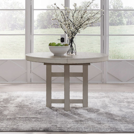 Backroads Pedestal Table Set - homePLUS (Binghamton, NY)