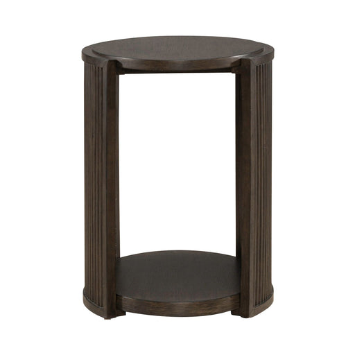 City View Chairside Table in Coffee Bean - homePLUS (Binghamton, NY)