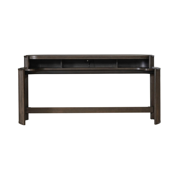 City View Console Bar Table in Coffee Bean - homePLUS (Binghamton, NY)