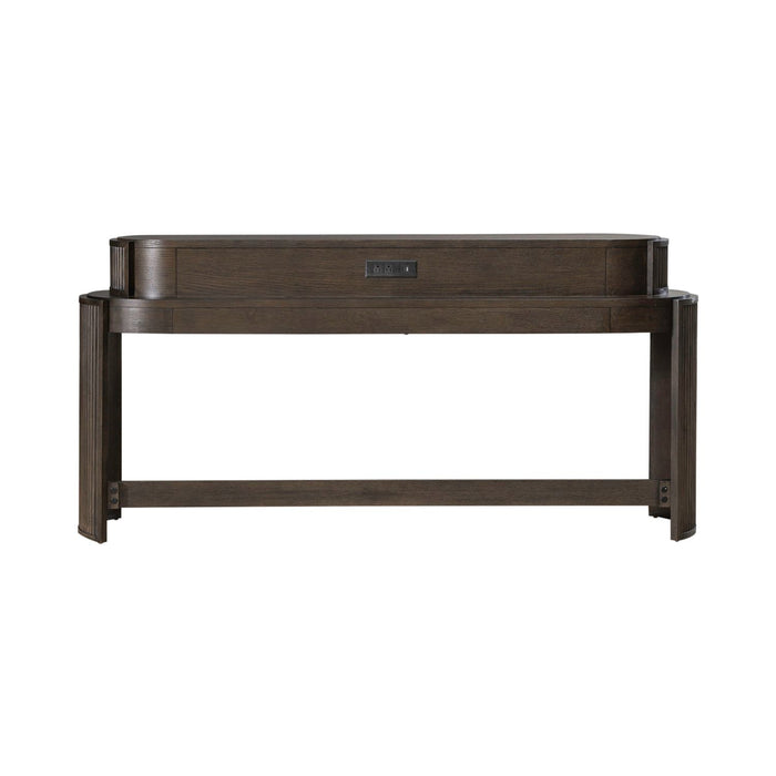 City View Console Bar Table in Coffee Bean - homePLUS (Binghamton, NY)