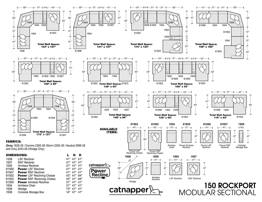 Rockport Modular Sectional - homePLUS (Binghamton, NY)