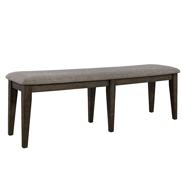 Double Bridge 6 Piece Trestle Table Set - homePLUS (Binghamton, NY)