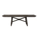 Double Bridge Optional 6 Piece Trestle Table Set - homePLUS (Binghamton, NY)