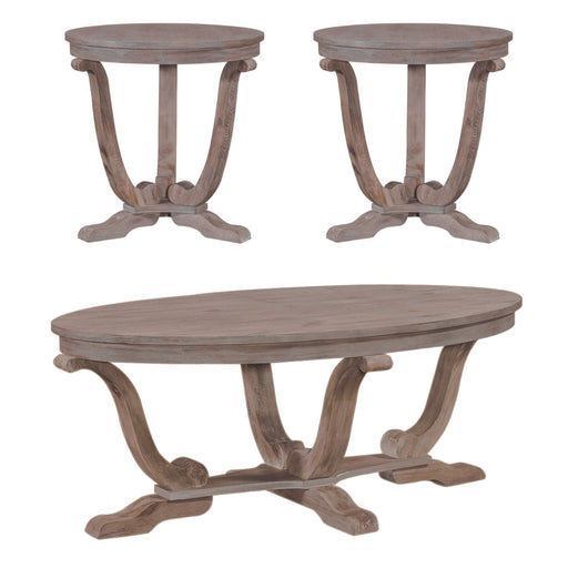 Greystone Mill 3 Piece Set (1-Cocktail 2-End Tables) - homePLUS (Binghamton, NY)