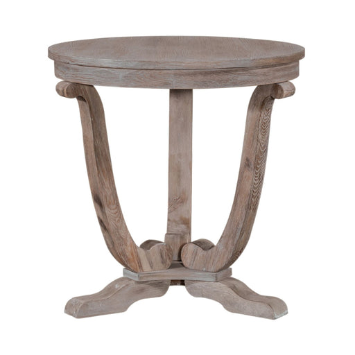 Greystone Mill End Table in Stone White - homePLUS (Binghamton, NY)