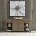 Parkland Falls Sofa Table in Weathered Taupe image