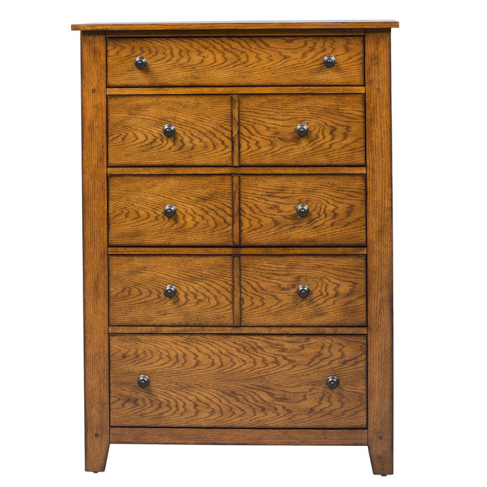 Grandpas Cabin King Sleigh Bed, Dresser & Mirror, Chest - homePLUS (Binghamton, NY)