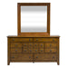 Grandpas Cabin Queen Sleigh Bed, Dresser & Mirror - homePLUS (Binghamton, NY)