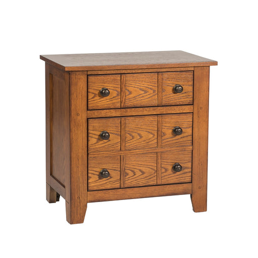 Grandpa's Cabin Nightstand in Age Oak - homePLUS (Binghamton, NY)