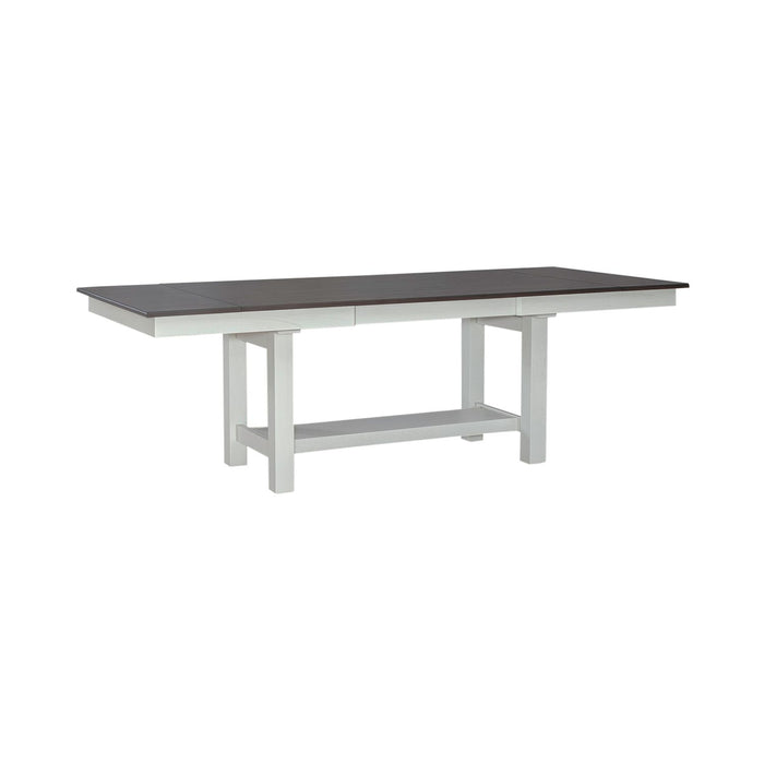 Brook Bay 7 Piece Trestle Table Set - homePLUS (Binghamton, NY)