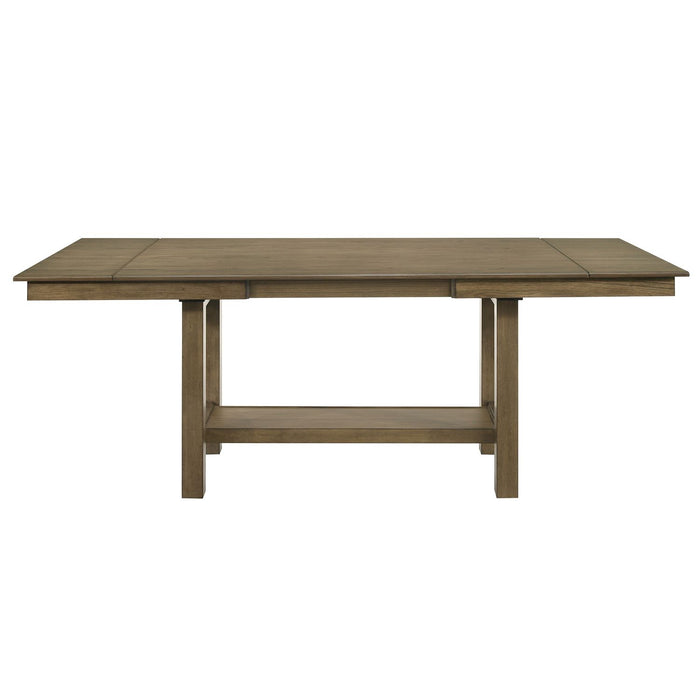 Brook Bay Gathering Trestle Table Set - homePLUS (Binghamton, NY)
