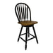Carolina Crossing Windsor Swivel Counter Chair - Black image