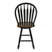 Carolina Crossing Windsor Swivel Counter Chair - Black image