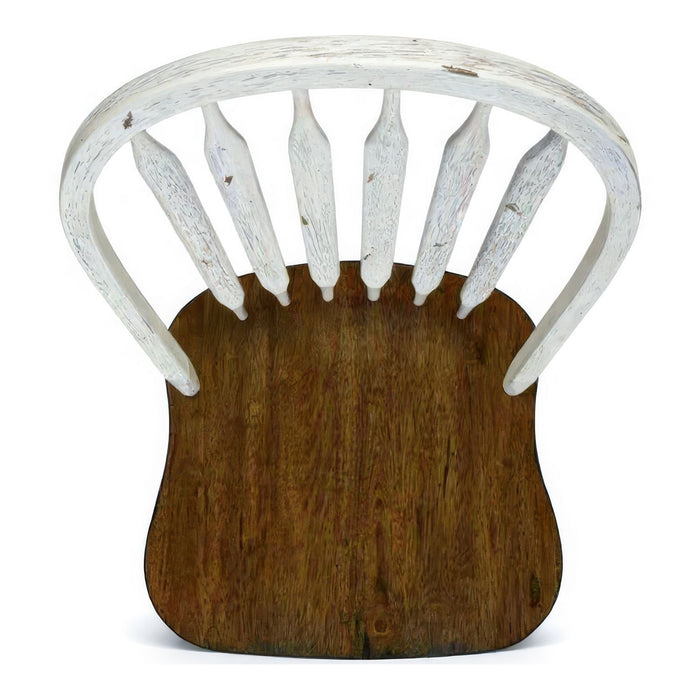 Carolina Crossing Windsor Swivel Counter Chair - White - homePLUS (Binghamton, NY)
