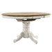 Carolina Crossing Pedestal Table Set- White image