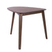 Space Saver Triangle Table in Satin Walnut image