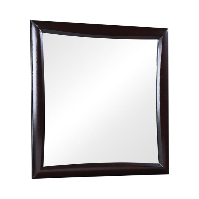 Phoenix Square Dresser Mirror Deep Cappuccino image