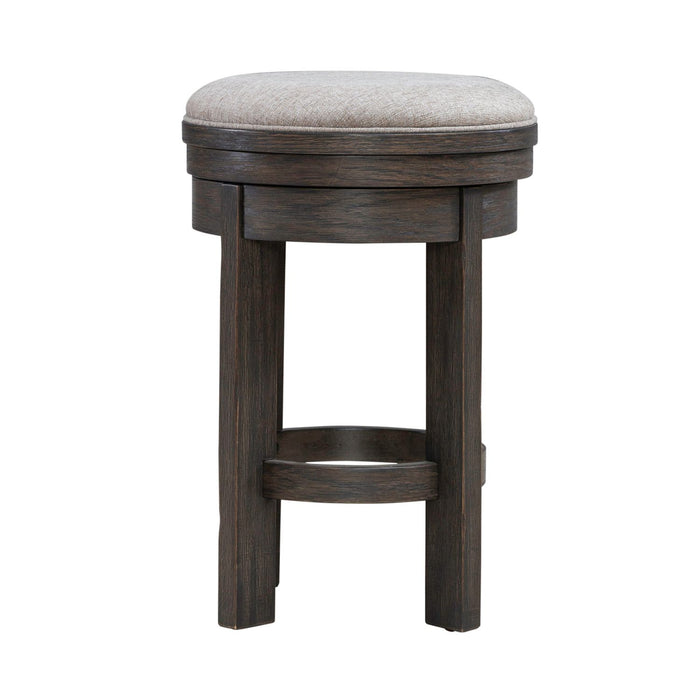 Lennox Hill Uph Swivel Console Stool image