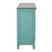 Kensington 4 Door Accent Cabinet in Turquoise image