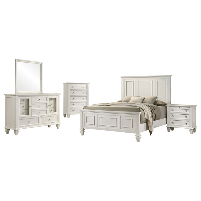 Sandy Beach 5 Pc Bedroom Set