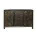 Liberty Furniture Chaucer 3 Door Accent Cabinet in Aged Whiskey image