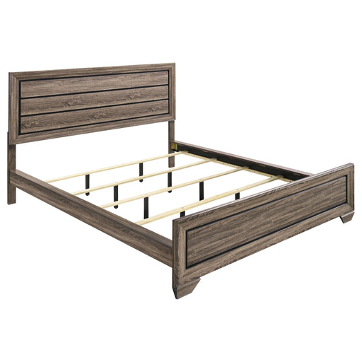 Kauffman California King, E.king, & Queen Panel Bed Washed Taupe - homePLUS (Binghamton, NY)