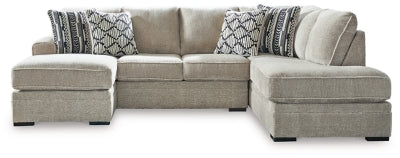 Calnita Sectional with Chaise - homePLUS (Binghamton, NY)