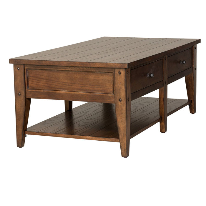 Lake House 3 Piece Set (1-Cocktail 2-End Tables)