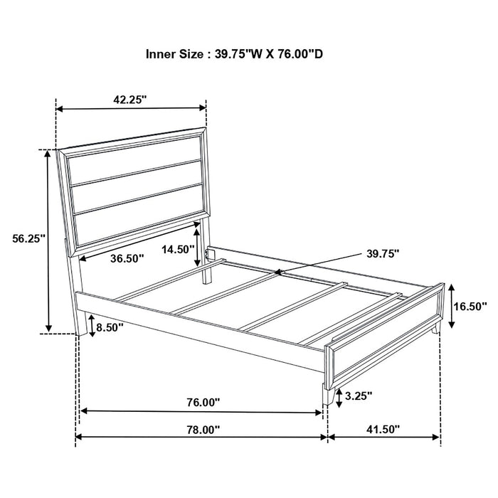 Watson Panel Bed