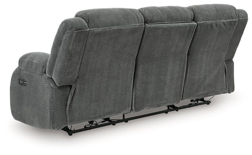 Observation Power Reclining Sofa with Drop Down Table - homePLUS (Binghamton, NY)