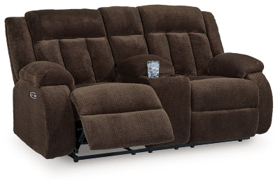 Observation Power Reclining Loveseat with Console - homePLUS (Binghamton, NY)