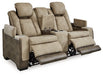 Next-Gen DuraPella Power Reclining Loveseat with Console - homePLUS (Binghamton, NY)