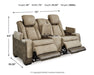 Next-Gen DuraPella Power Reclining Loveseat with Console - homePLUS (Binghamton, NY)
