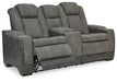 Next-Gen DuraPella Power Reclining Loveseat with Console - homePLUS (Binghamton, NY)