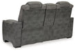 Next-Gen DuraPella Power Reclining Loveseat with Console - homePLUS (Binghamton, NY)
