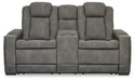 Next-Gen DuraPella Power Reclining Loveseat with Console - homePLUS (Binghamton, NY)