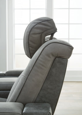 Next-Gen DuraPella Power Reclining Loveseat with Console - homePLUS (Binghamton, NY)