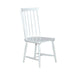 Liberty Furniture Capeside Cottage Spindle Back Side Chair (Set of 2) in Porcelain White image