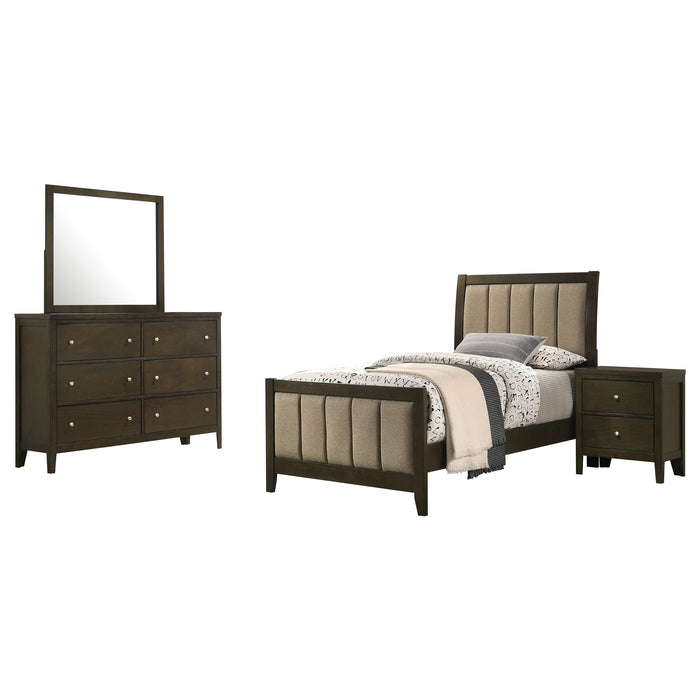 Wilkes 4 & 5 Piece E.King, Queen, Twin, & Full Bedroom Set