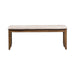 Santa Rosa II Upholstered Bench in Antique Honey - homePLUS (Binghamton, NY)