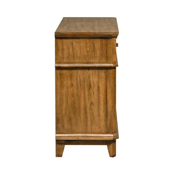 Santa Rosa II Server in Antique Honey image