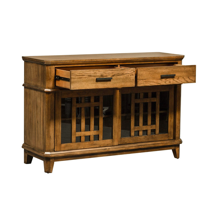 Santa Rosa II Server in Antique Honey image