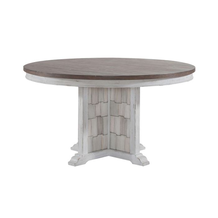 River Place Pedestal Table Set image