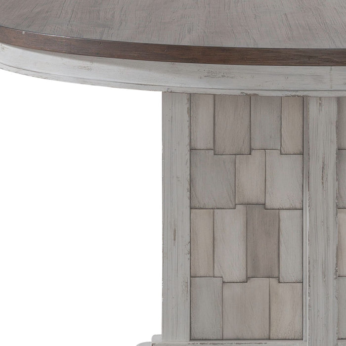 River Place Pedestal Table Set image