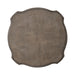 Magnolia Manor Round Accent Table in Antique White Base w/ Weathered Bark Tops image