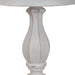 Magnolia Manor Round Accent Table in Antique White Base w/ Weathered Bark Tops image